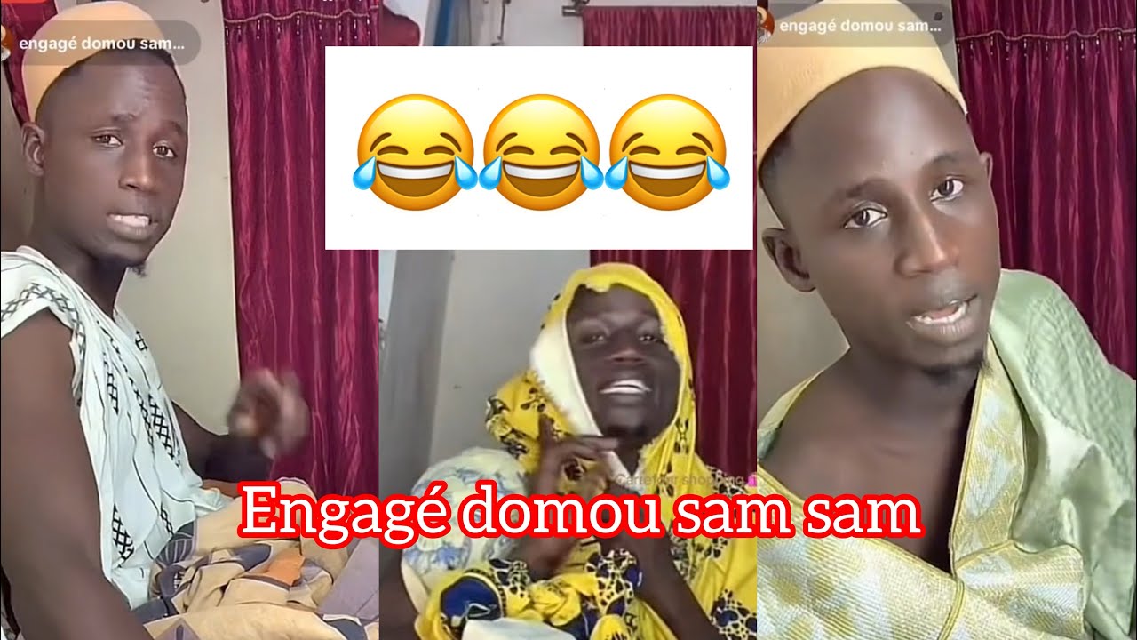 Best of Engag&eacute; domou Sam sam 😂😂😂 #tiktok #challenge #niankou