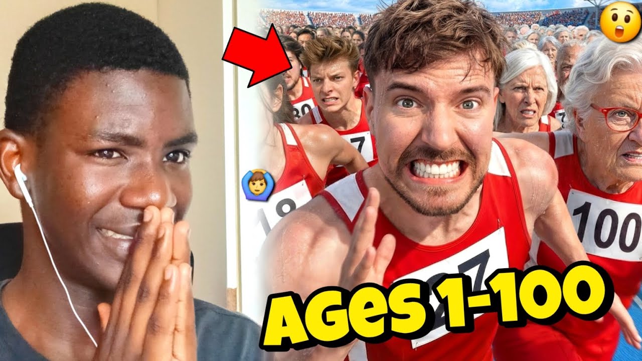 Mrbeast Makes Ages 1 to 100 Challenge Each Other