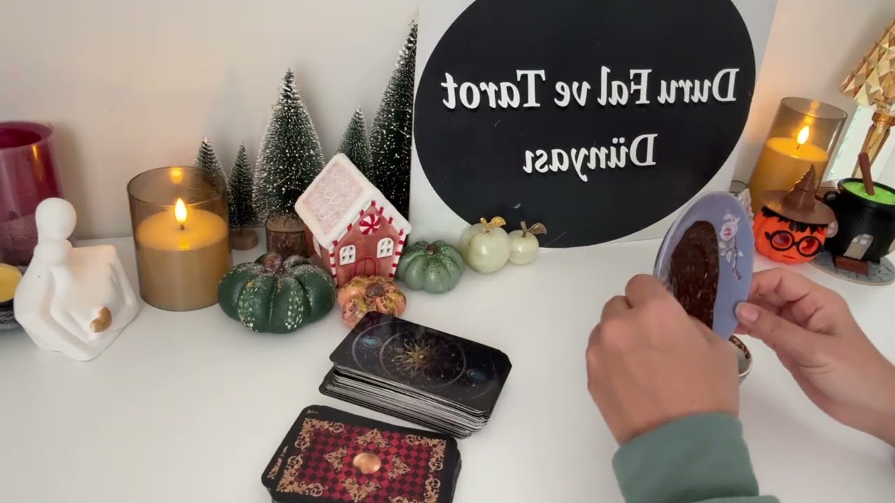 YOLA &Ccedil;IKMIŞ SANA GELİYOR 🍀🍀 GENEL KAHVE TAROT FALI #tarot #kahvefalı 