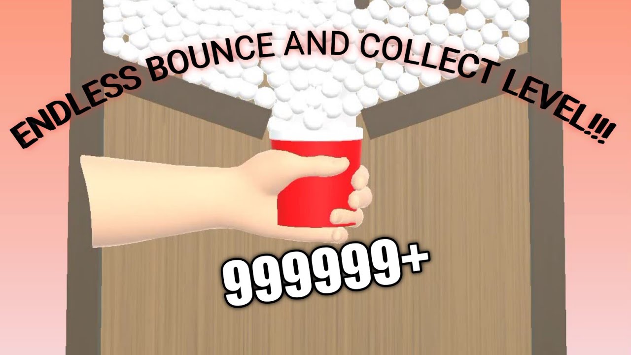 I got 99999+ points in the bounce and collect game?!? | Endless Bounce And Collect | #13