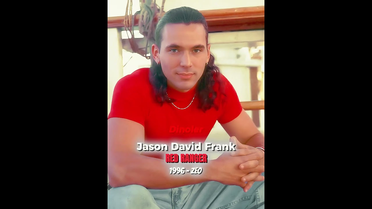 JASON DAVID FRANK (1973 - 2022) #powerrangers #tommyoliver #mightymorphinpowerrangers #ranger