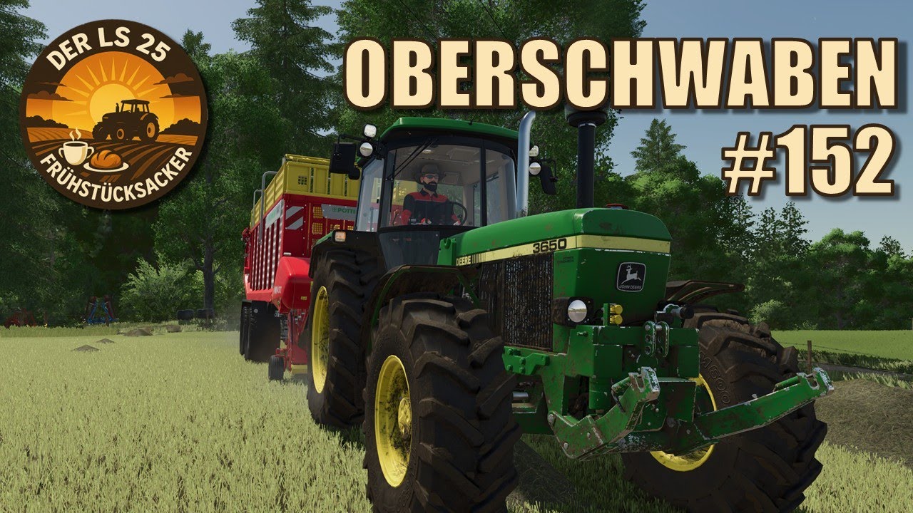 Ladewagen XXL im Einsatz 🍃 | LS25 Frühstücksacker #152