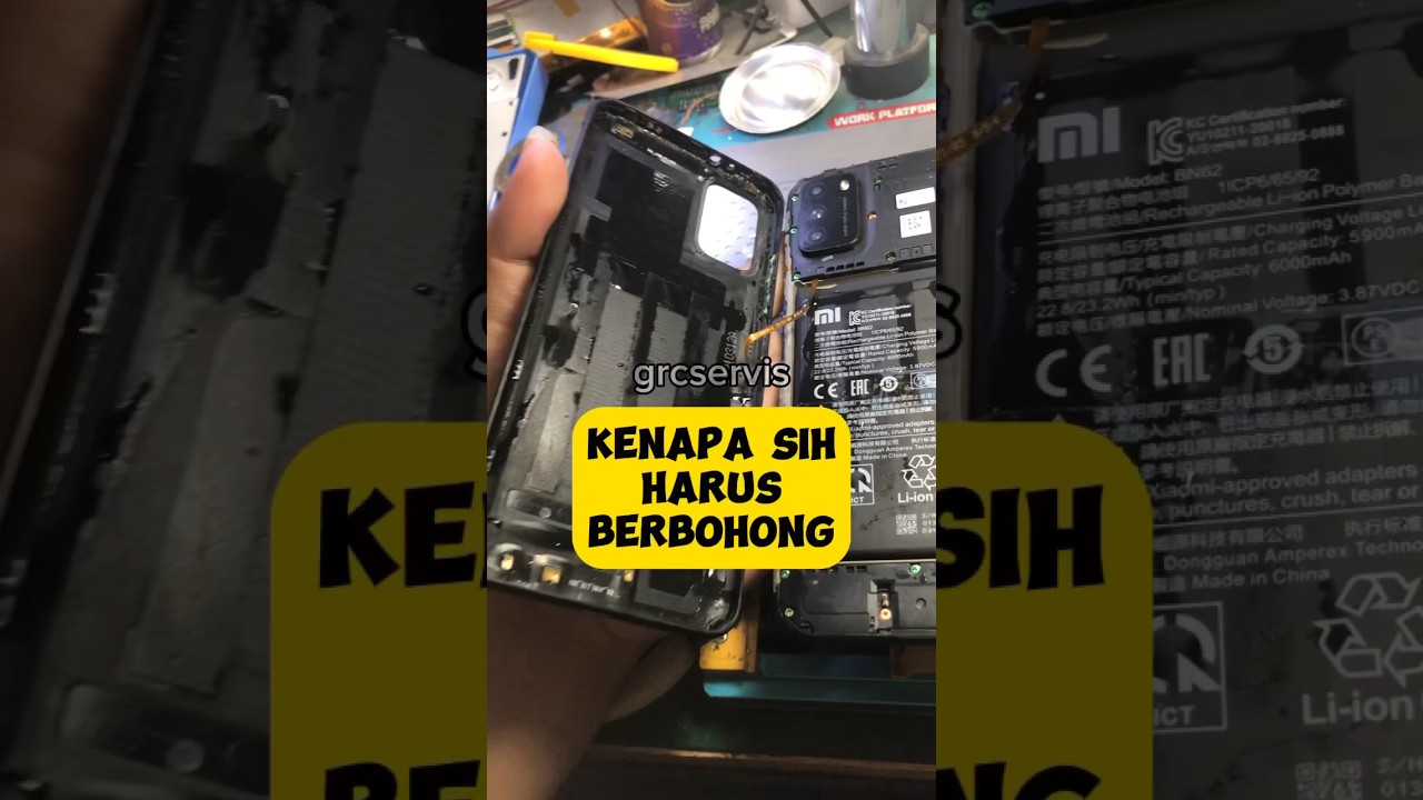 Fakta Setelah bongkar HP #grcservis #shorts #servishp