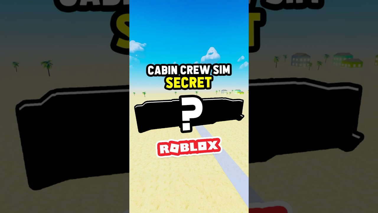 HUGE SECRET DISCOVERED in Cabin Crew Simulator #roblox