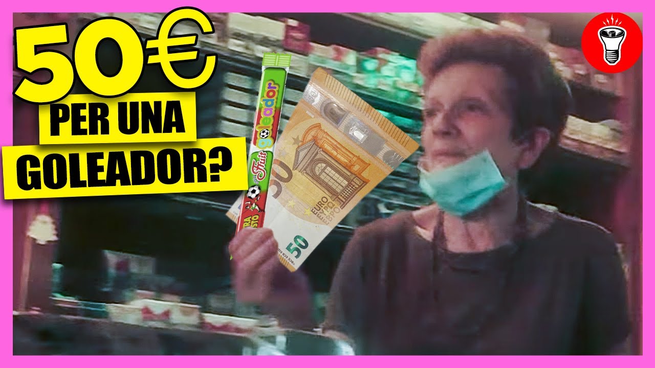 Pagare una Goleador con 50 € (e Lasciare il Resto) - [Sorprese ai Negozianti] - theShow