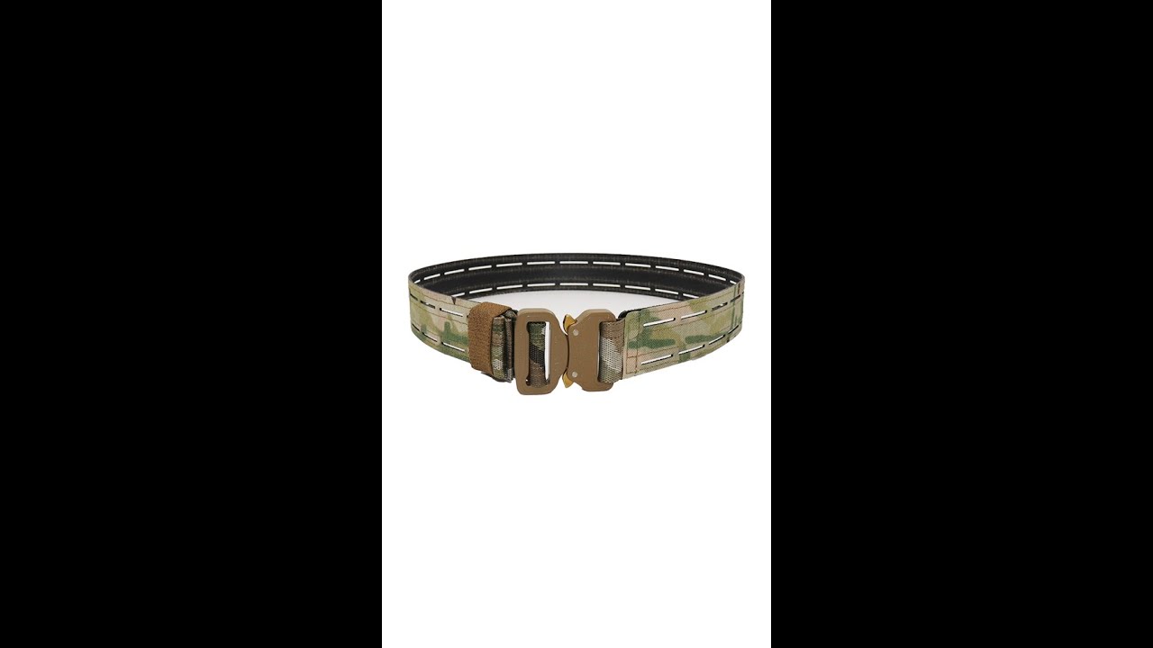 Wilde Custom Gear Stinnr Laser Cut Composite Thermoplastic MOLLE Rigger Belt