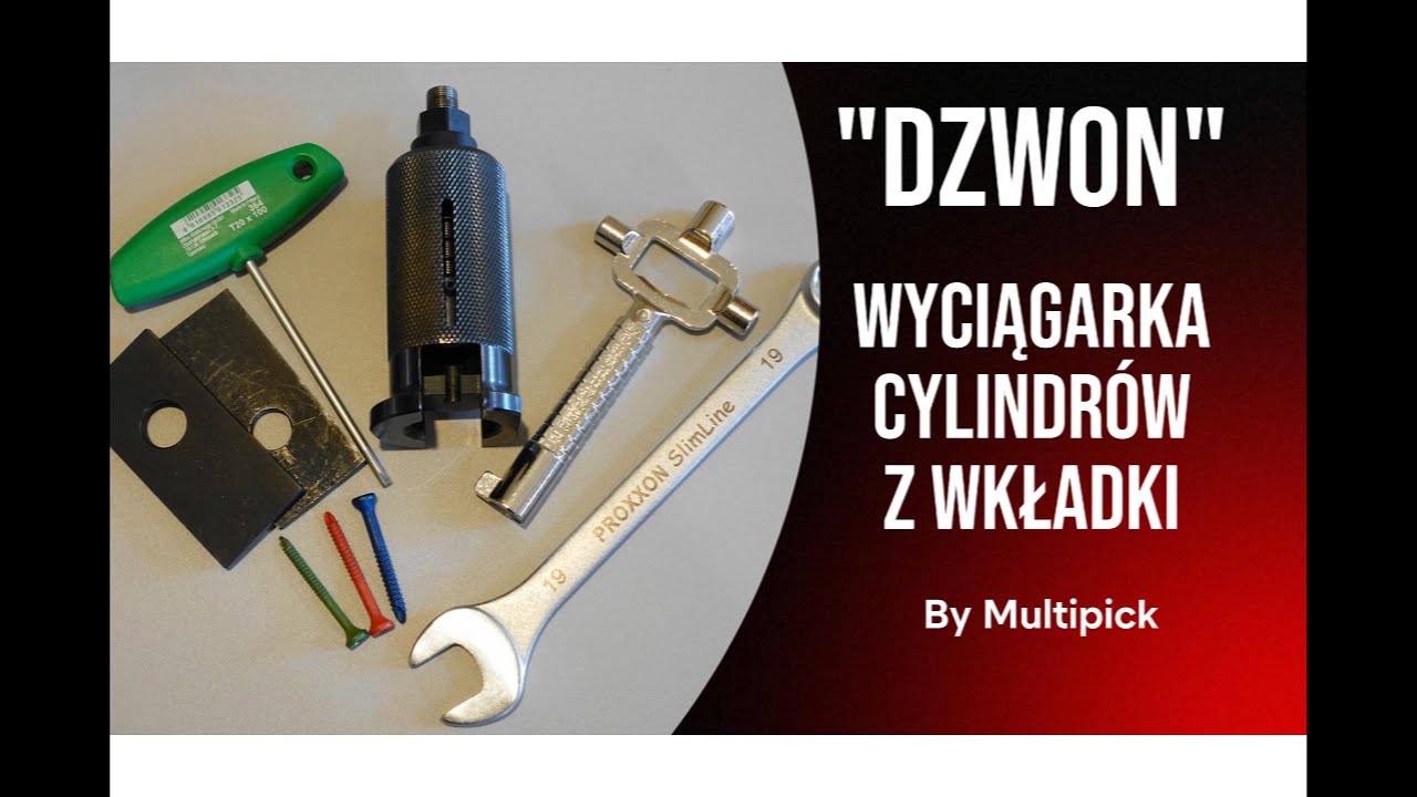 23. Wyciągarka cylindrów z wkładki 