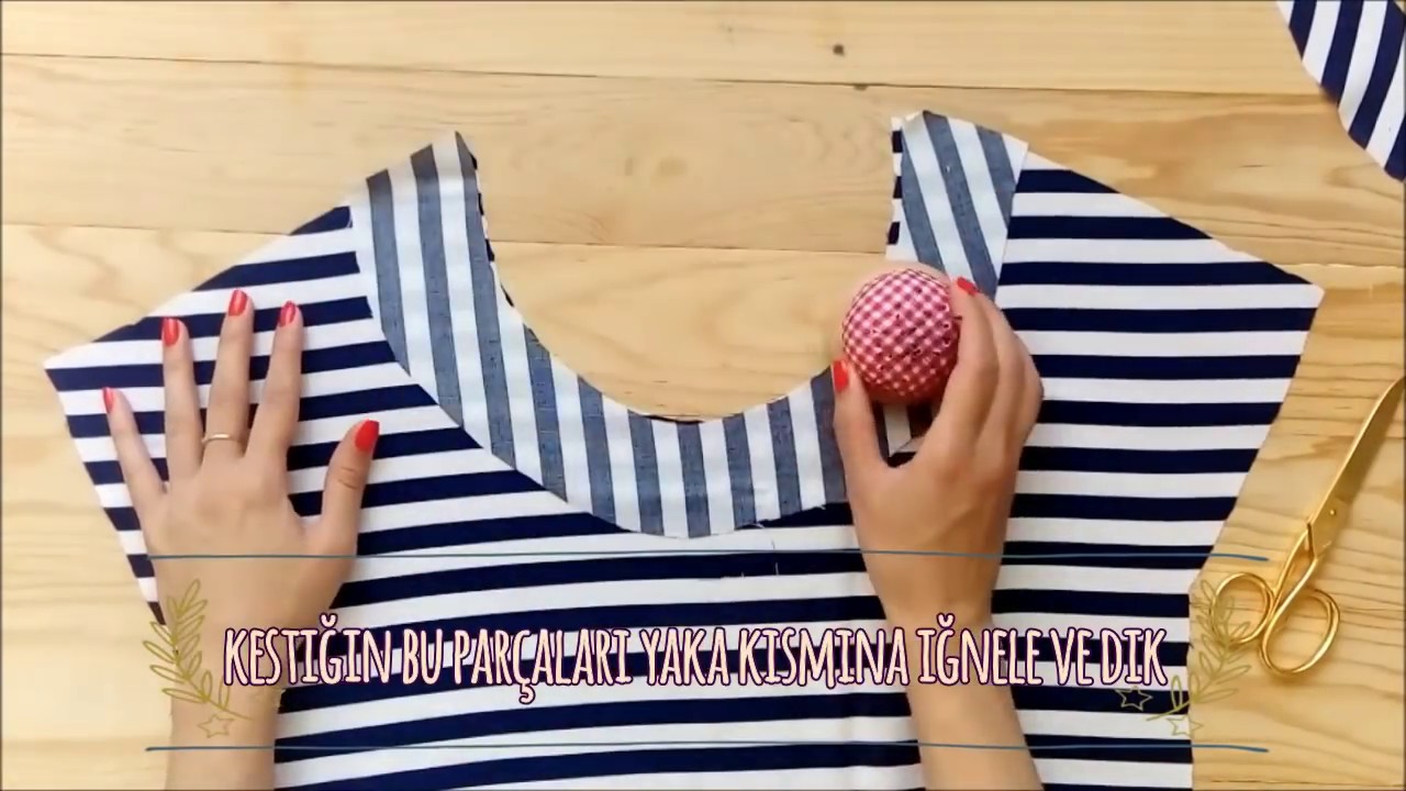 Nasıl Yapılır? - Basit Elbise Dikimi / How To Sew a Basic Dress?