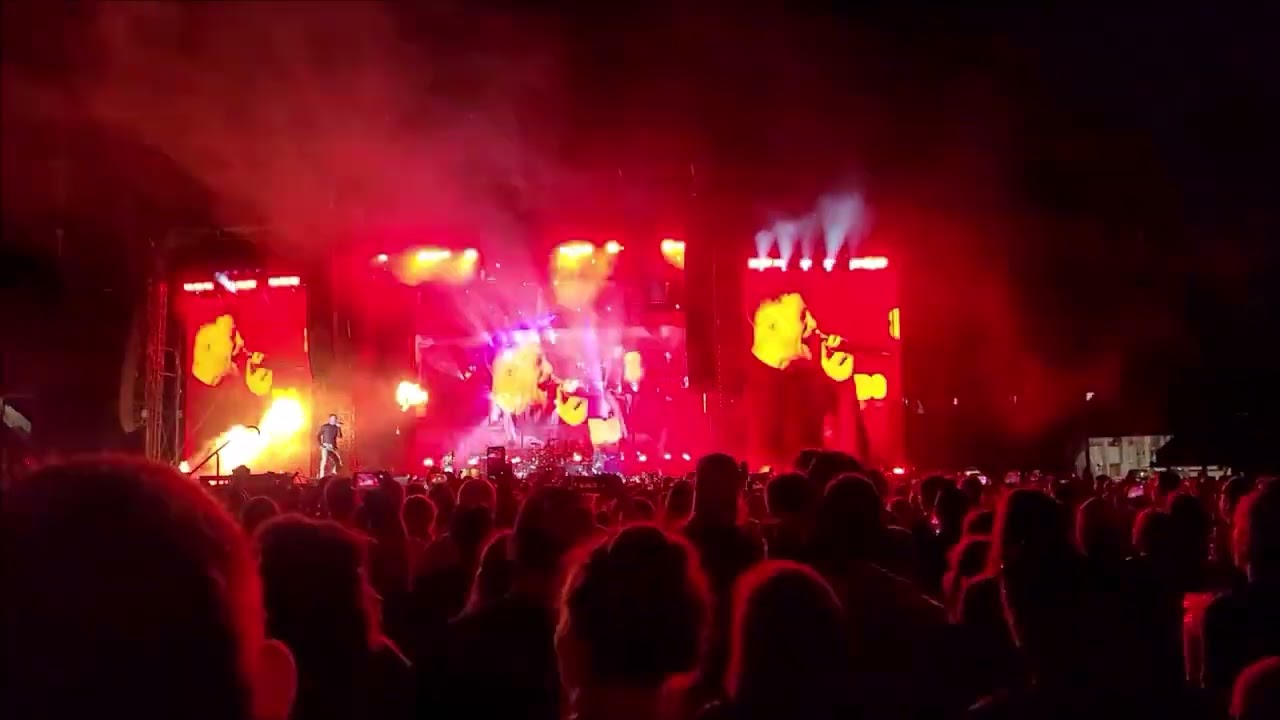Imagine Dragons - Enemy (clip) 8.5.2022 Salt Lake City, Ut