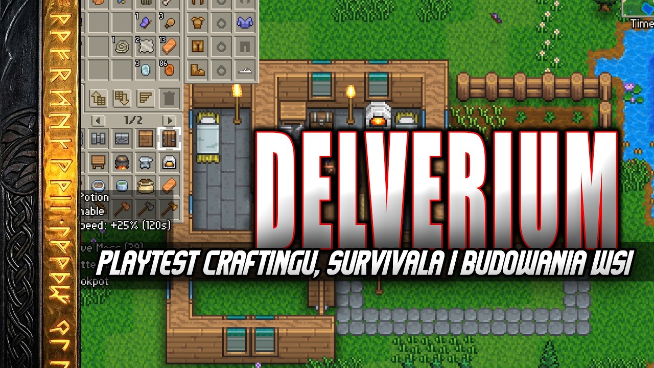 Delverium / Testy playtestu survivala pixelartowego