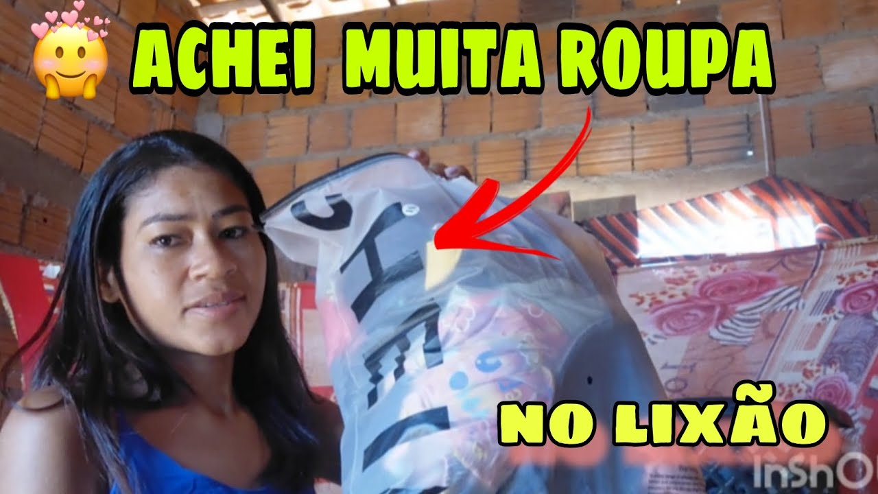 ACHEI  MUITA  ROUPA  NO LIXÃO  VCS  TERIA  CORRAGEM DE USSA # LIXÃO   
