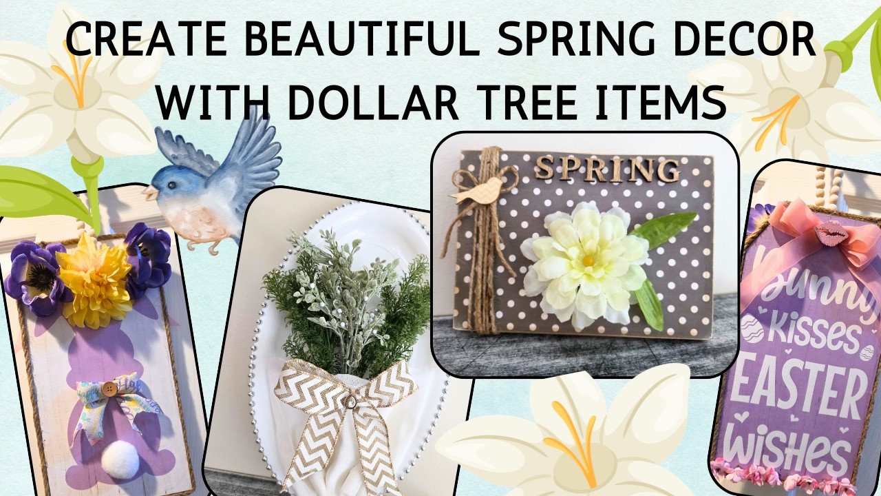 Easy Dollar Tree Spring Crafts To Try
