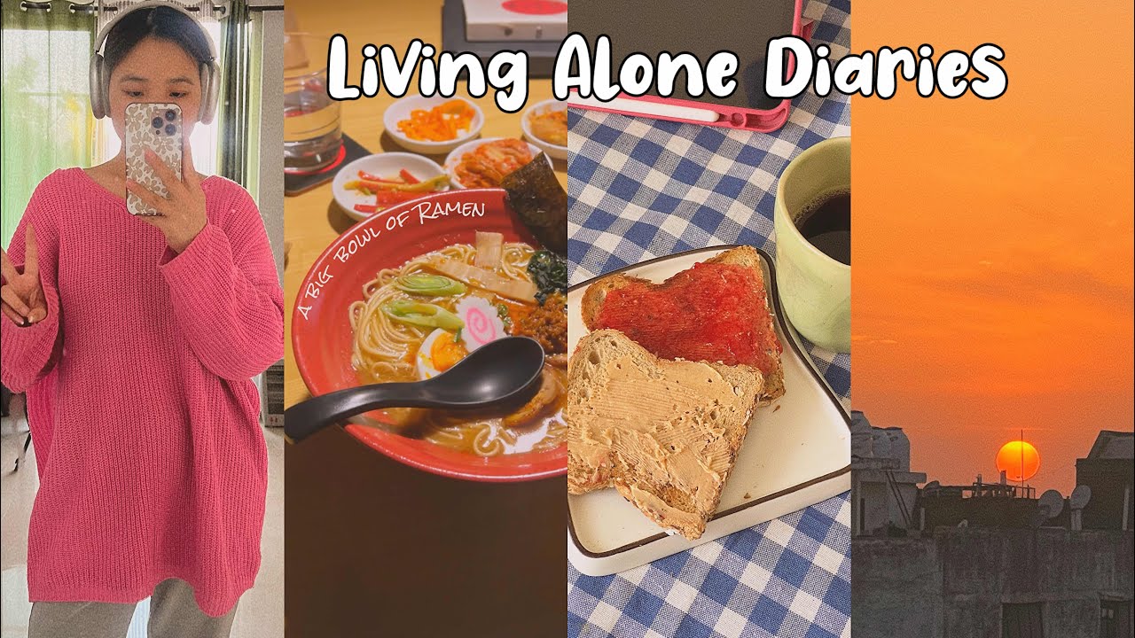 Living Alone Diaries💌| going on a solo date🍜| 🍛cooking , 🧹Cleaning & more🧻