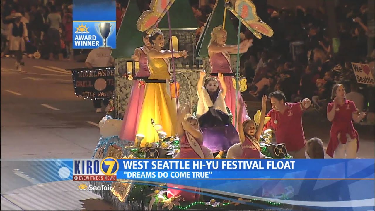 West Seattle Hi Yu Float - 2010 Alaska Airlines Torchlight Parade at Seafair