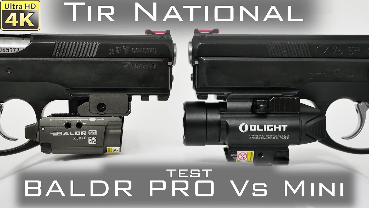 Avis et essais de la Olight BALDR PRO (Vs Mini ou baldr s )