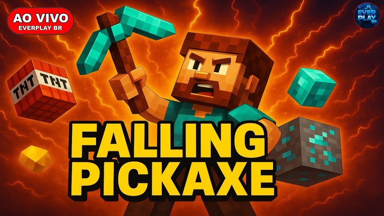 LIVE: Falling Pickaxe CHAOS! Chat !TNT !Nuke | McwithMc07