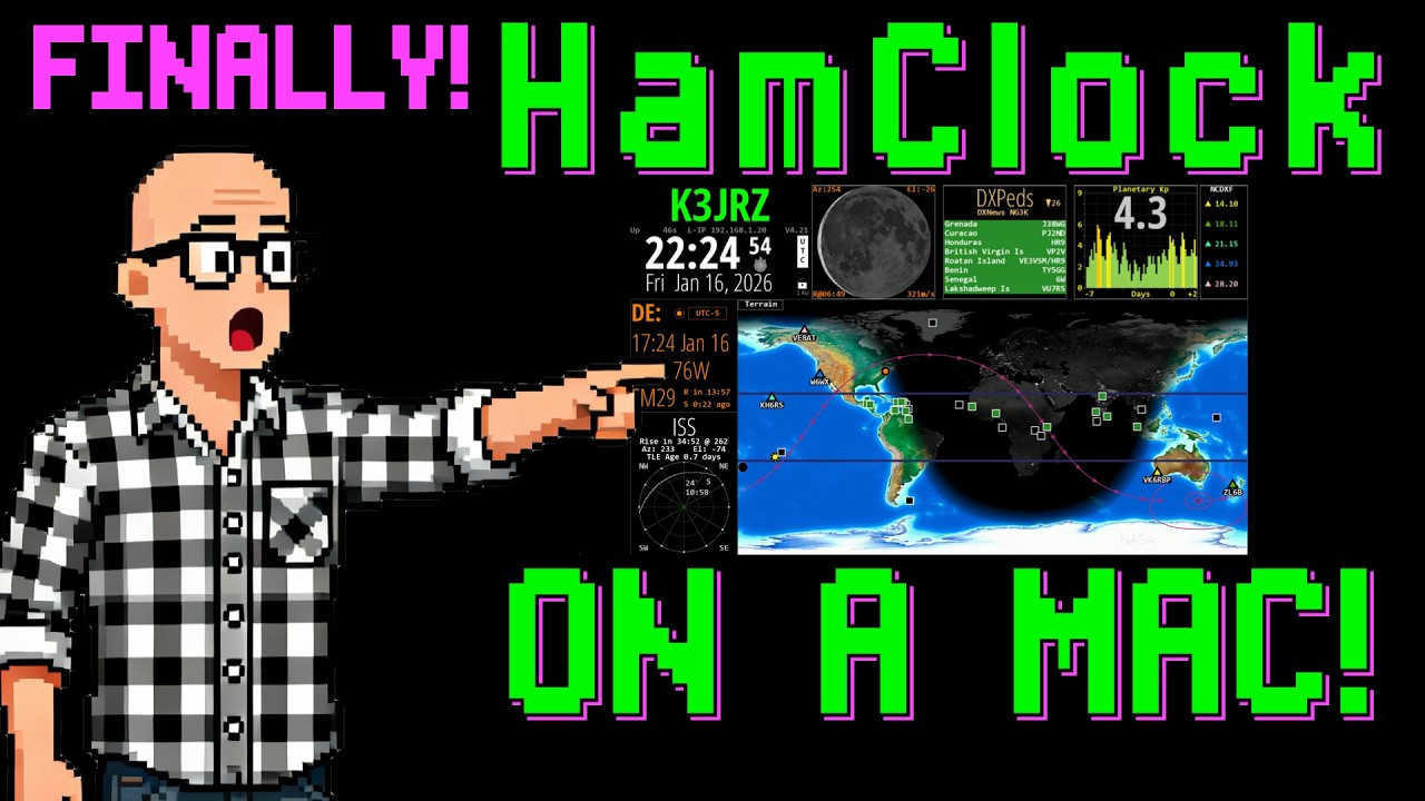 The $0 Ham Radio Station Upgrade: HamClock on Mac