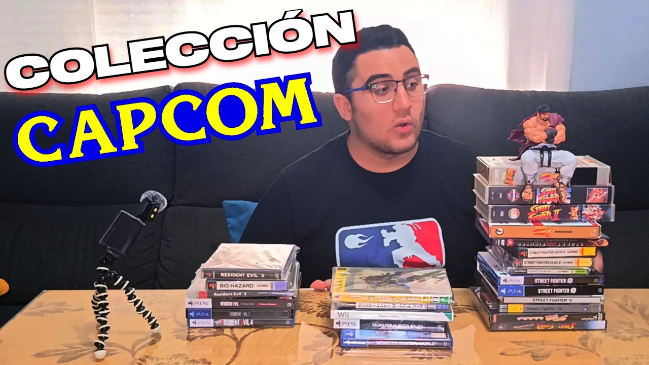 TODA MI COLECCI&Oacute;N DE CAPCOM | Street Fighter, Monster Hunter, DMC, Resident Evil