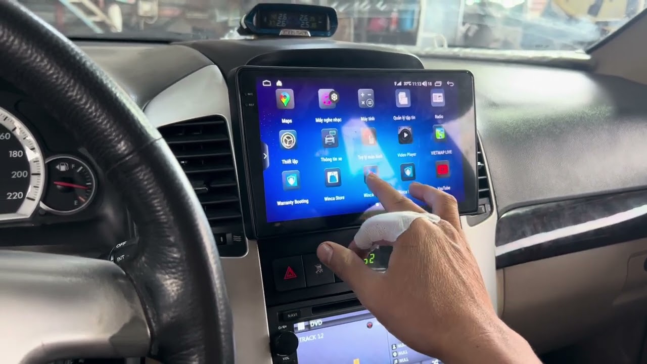Nâng cấp lên bộ màn hình Android Winca 9inch Qled 2K full chức năng cho Chevrolet Captiva 2007