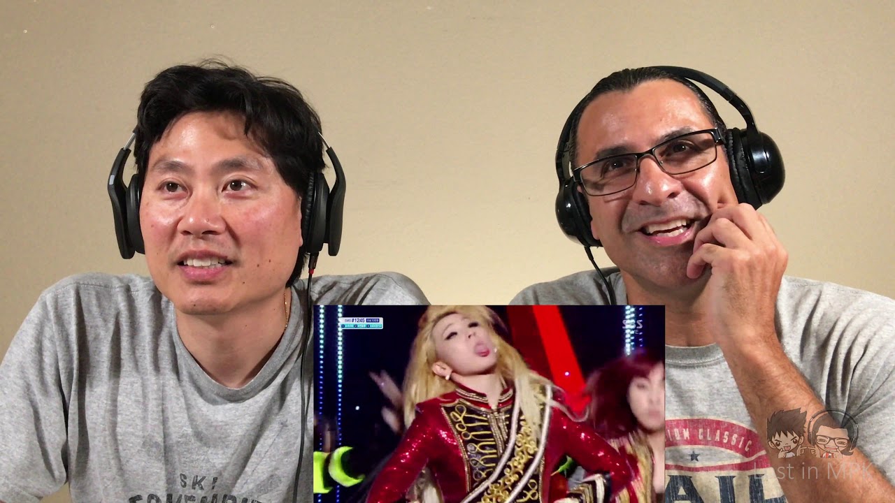 Reaction - 2NE1 - Crush (Inkigayo COMEBACK)