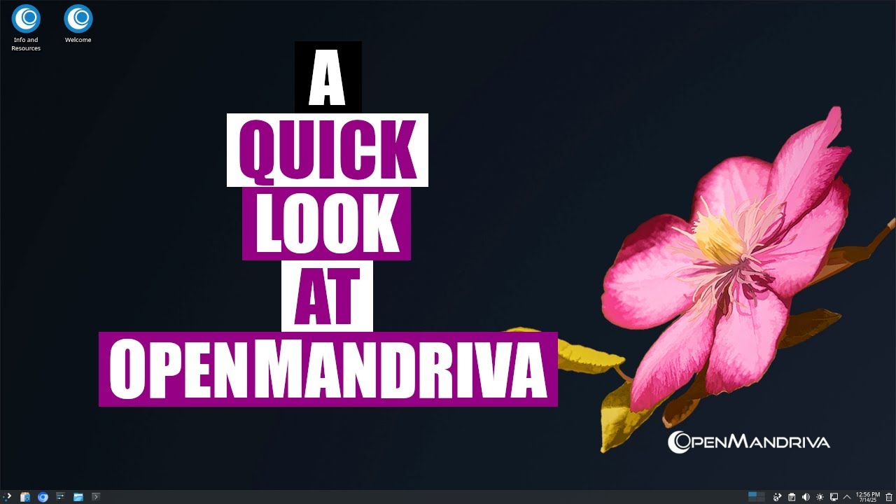 A Quick Look At OpenMandriva ROME