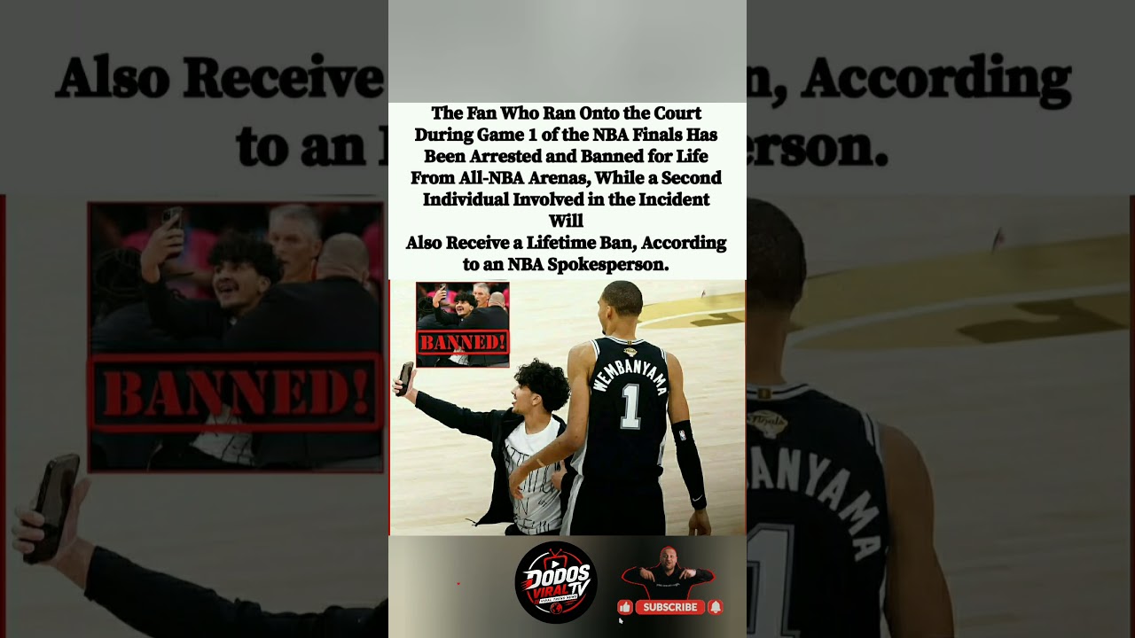 𝗥𝗔𝗡 𝗢𝗡𝗧𝗢 𝗧𝗛𝗘 𝗡𝗕𝗔 𝗙𝗜𝗡𝗔𝗟𝗦 𝗖𝗢𝗨𝗥𝗧? 🏀⛔ 𝗔𝗥𝗥𝗘𝗦𝗧𝗘𝗗 𝗔𝗡𝗗 𝗕𝗔𝗡𝗡𝗘𝗗 𝗙𝗢𝗥 𝗟𝗜𝗙𝗘 🚨💀. #shorts 