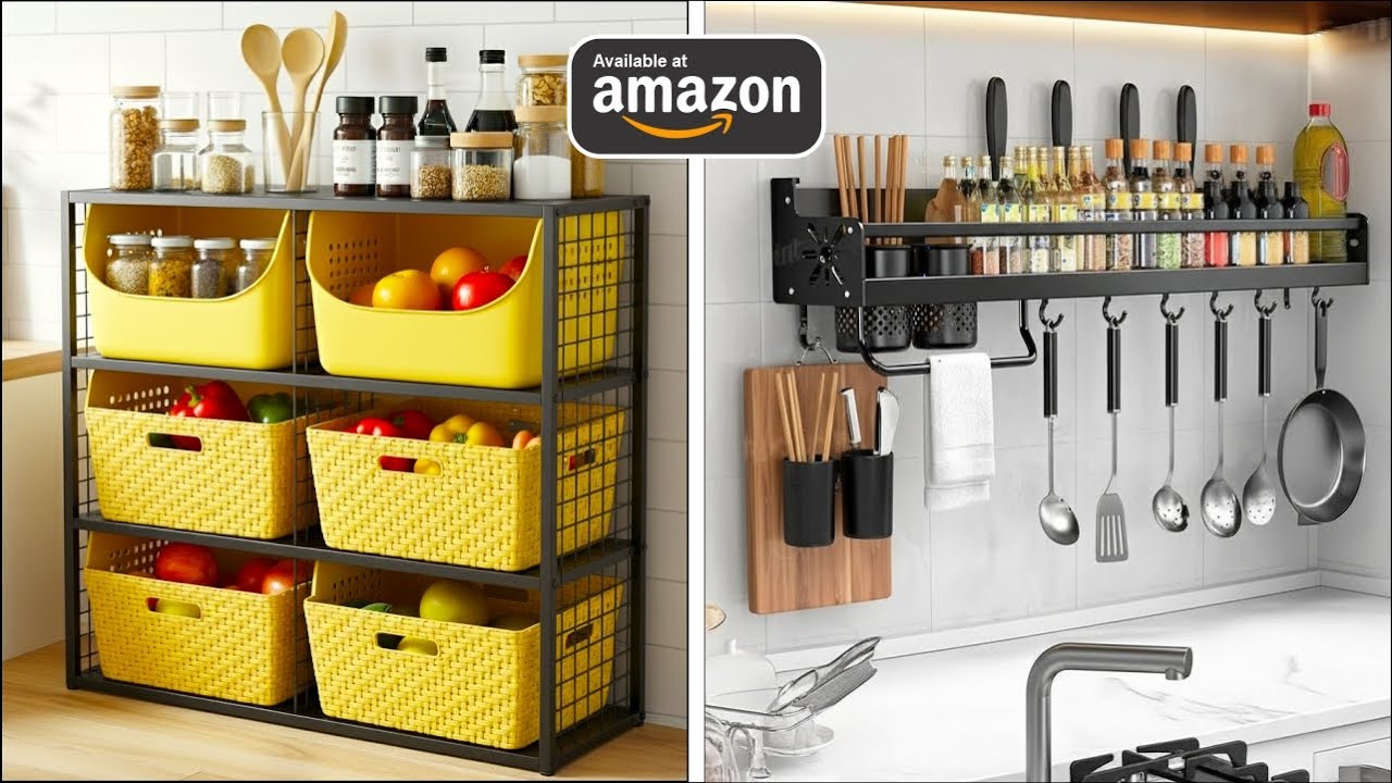 20 Unglaubliche Amazon K&uuml;chen-Organisation & Aufbewahrungs-Gadgets
