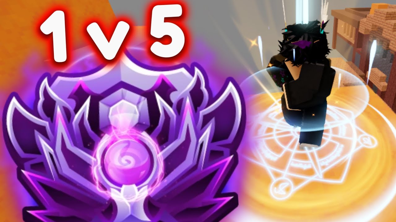 1v5 Against Toxic Kids in Ranked Season 12 (Roblox Bedwars)