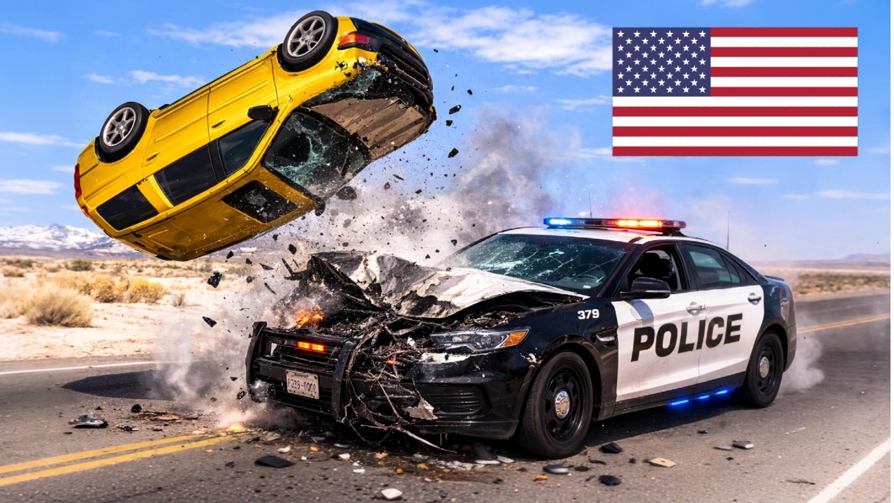 American Police Chases #8 - BeamNG drive | Sevenshift