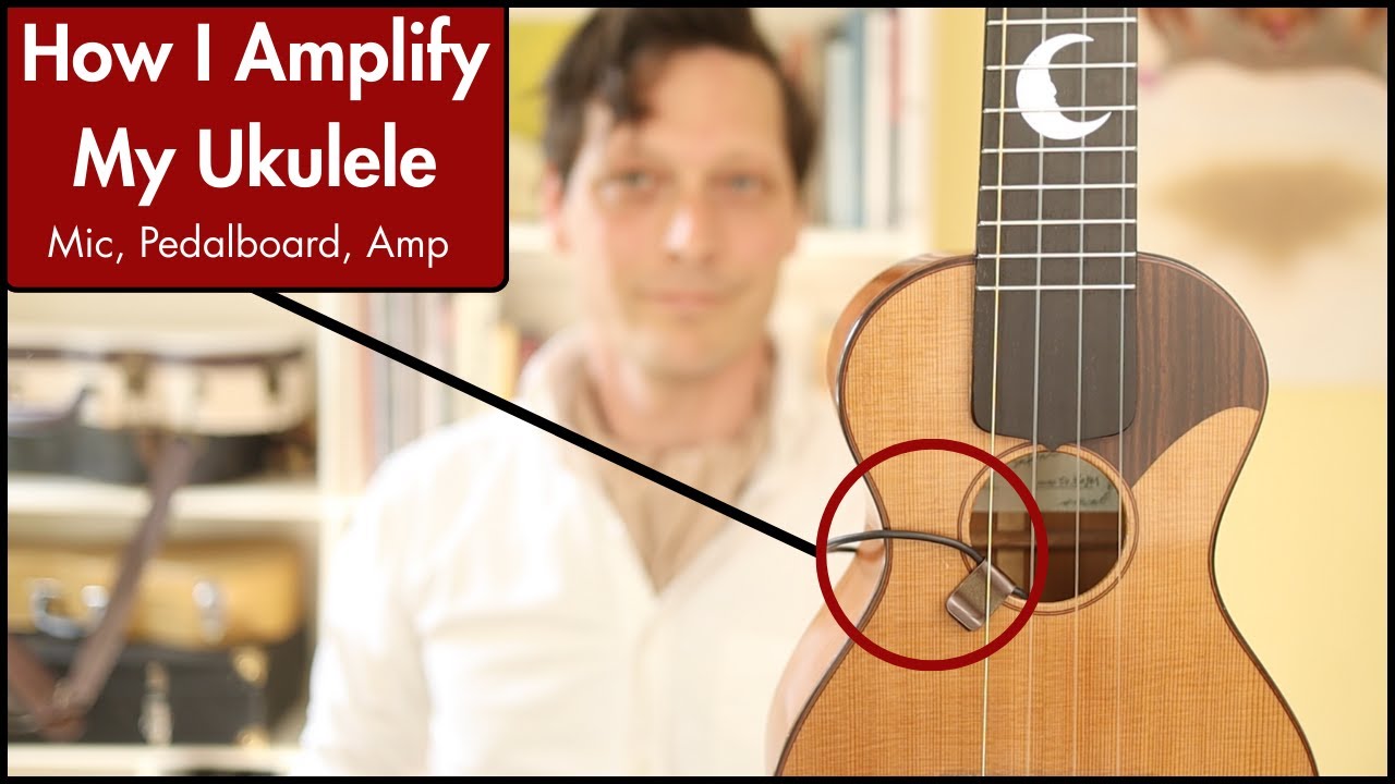 How I Amplify My Ukulele (Bartlett Guitar Mic)