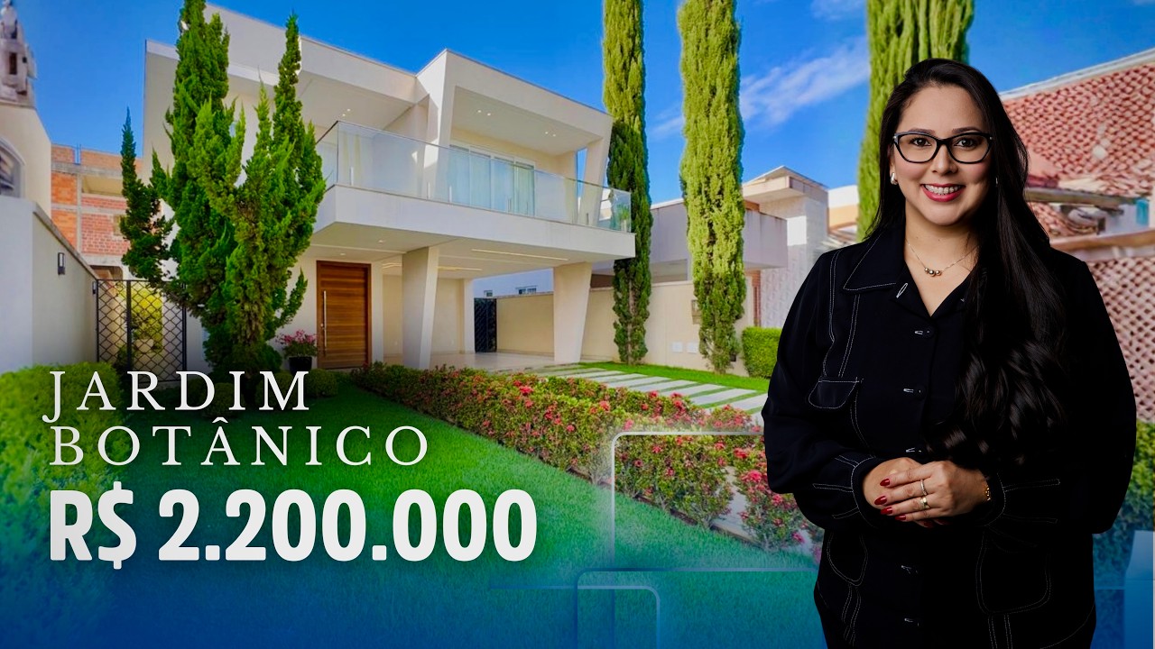 CASA DE LUXO NO CONDOMÍNIO JARDIM BOTÂNICO EM VITÓRIA DA CONQUISTA - BA | Alto Padrão