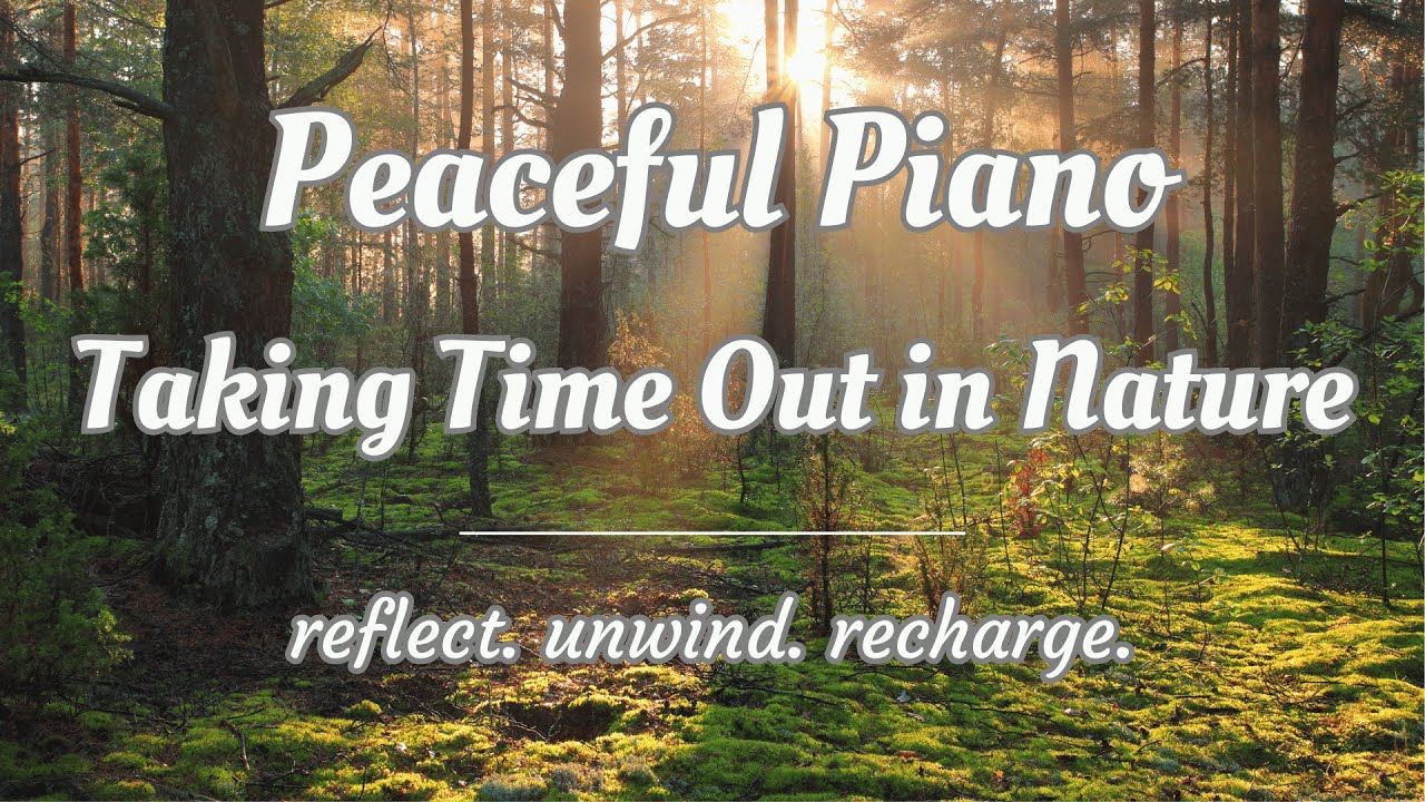 45 Minutes of Peaceful Piano - Taking Time Out In Nature - Reflect. Unwind. Recharge.