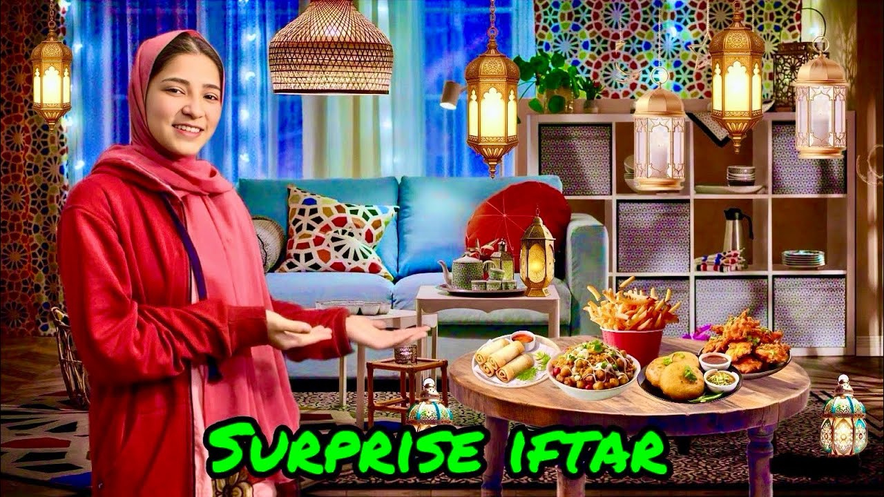 Ajj mama ko special iftari ka surprise diya 🥰| sab ny boht tareef ki 🙂| maza aagaya 😍