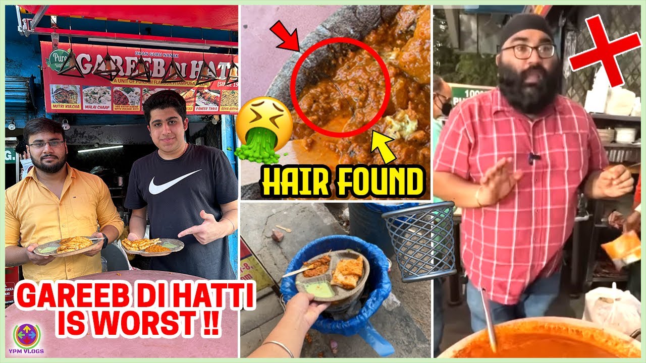 GAREEB DI HATTI is WORST - Rs.149 UNLIMITED KATHI KABAB REALITY !! 🤮😱