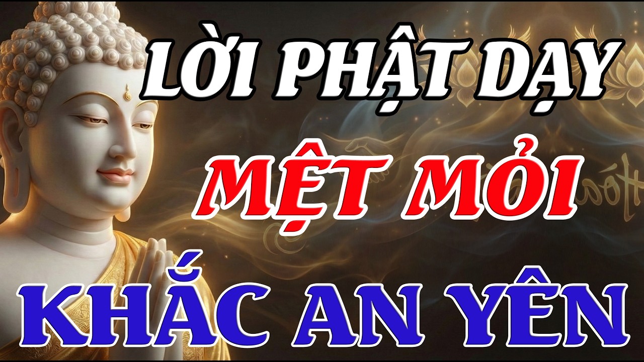 Khi Bạn Mệt Mỏi Và Chán Nản, Lời Phật Dạy Này Sẽ Giúp Tâm Bạn An Yên -  Tâm An Vạn Sự An