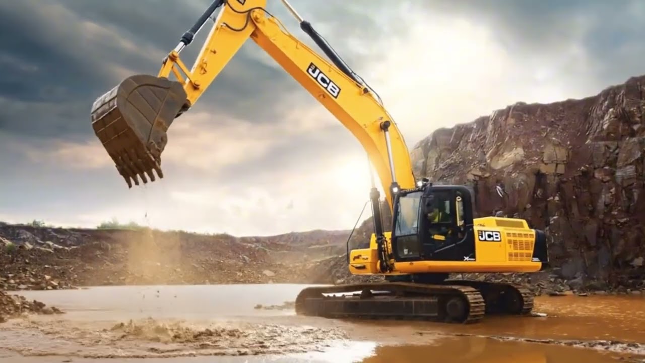 Heavy Machinery in Mud, Water & Rock