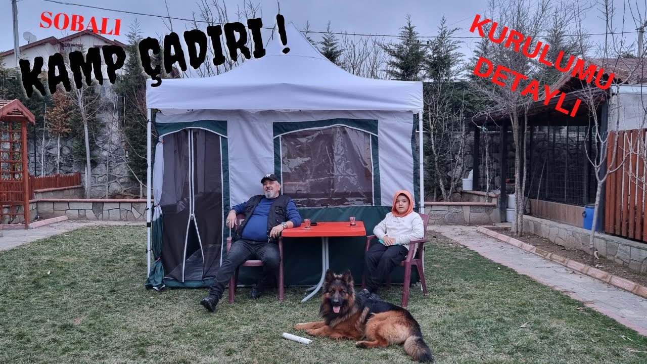 Sobalı Kamp Çadırı  Kurulumu -  Bu Bildiğiniz Çadırlardan DEĞİL . ! Çok Farklı