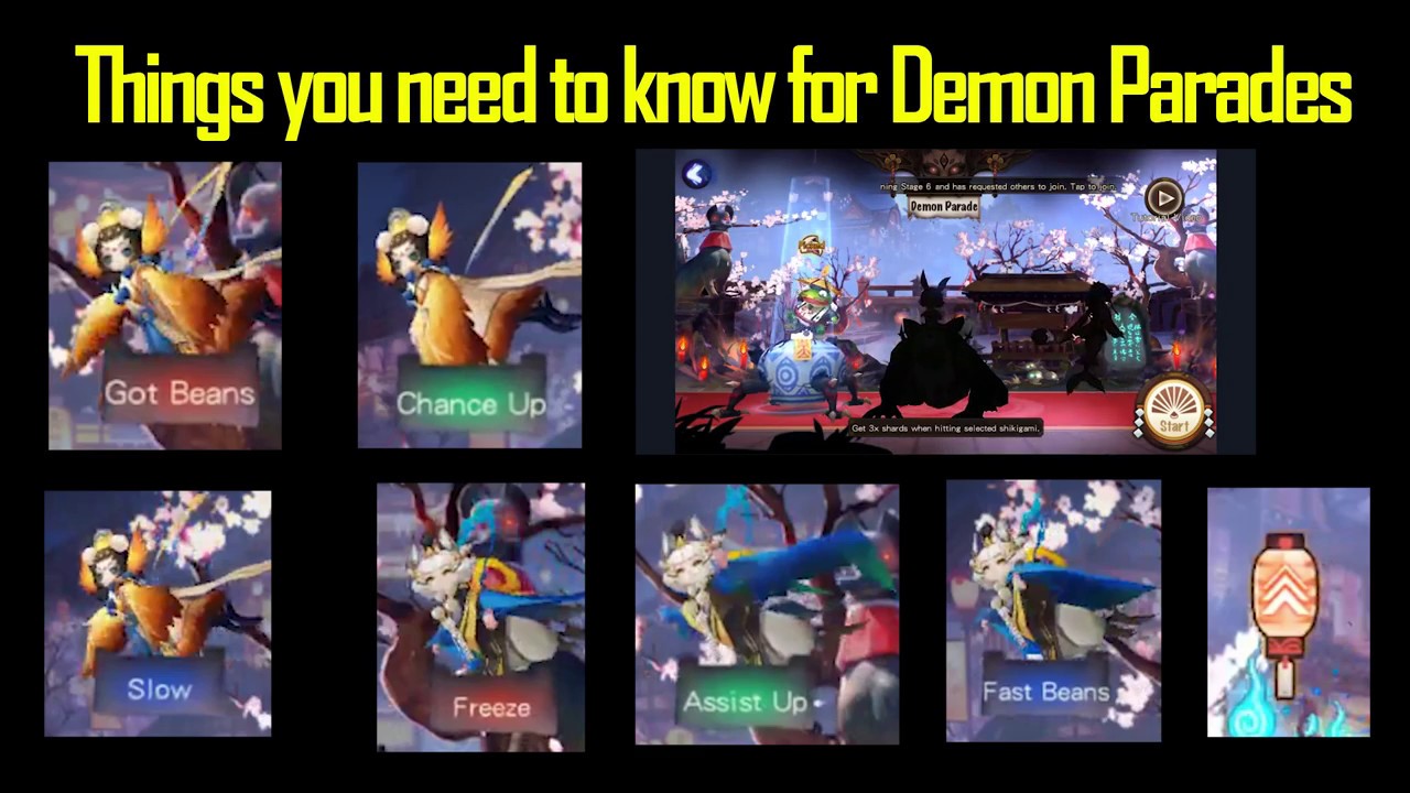Onmyoji - Demon Parades Tips and Tricks
