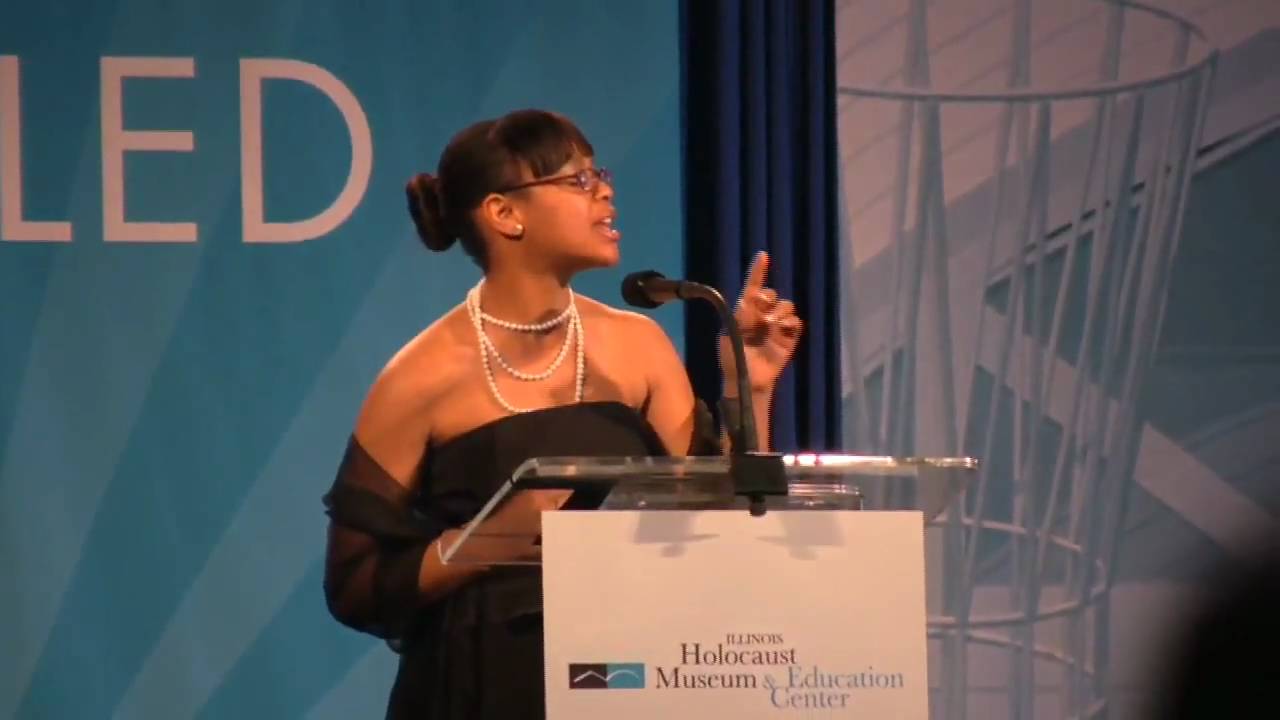 Sabrina Walker recites 