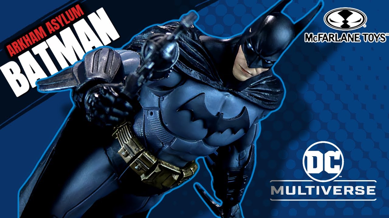 McFarlane Toys DC Multiverse Batman Arkham Asylum Batman Figure | Video Review