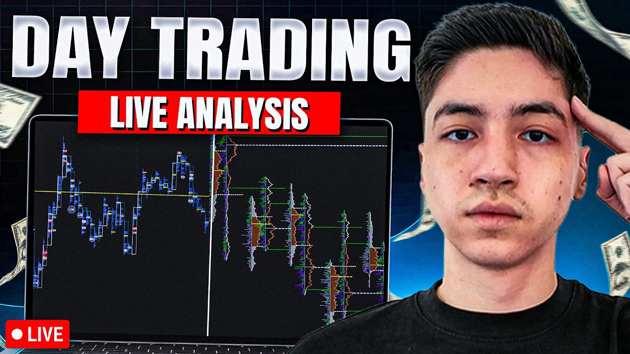 🔴 Live NQ Futures Trading | Order Flow & Prop Firms