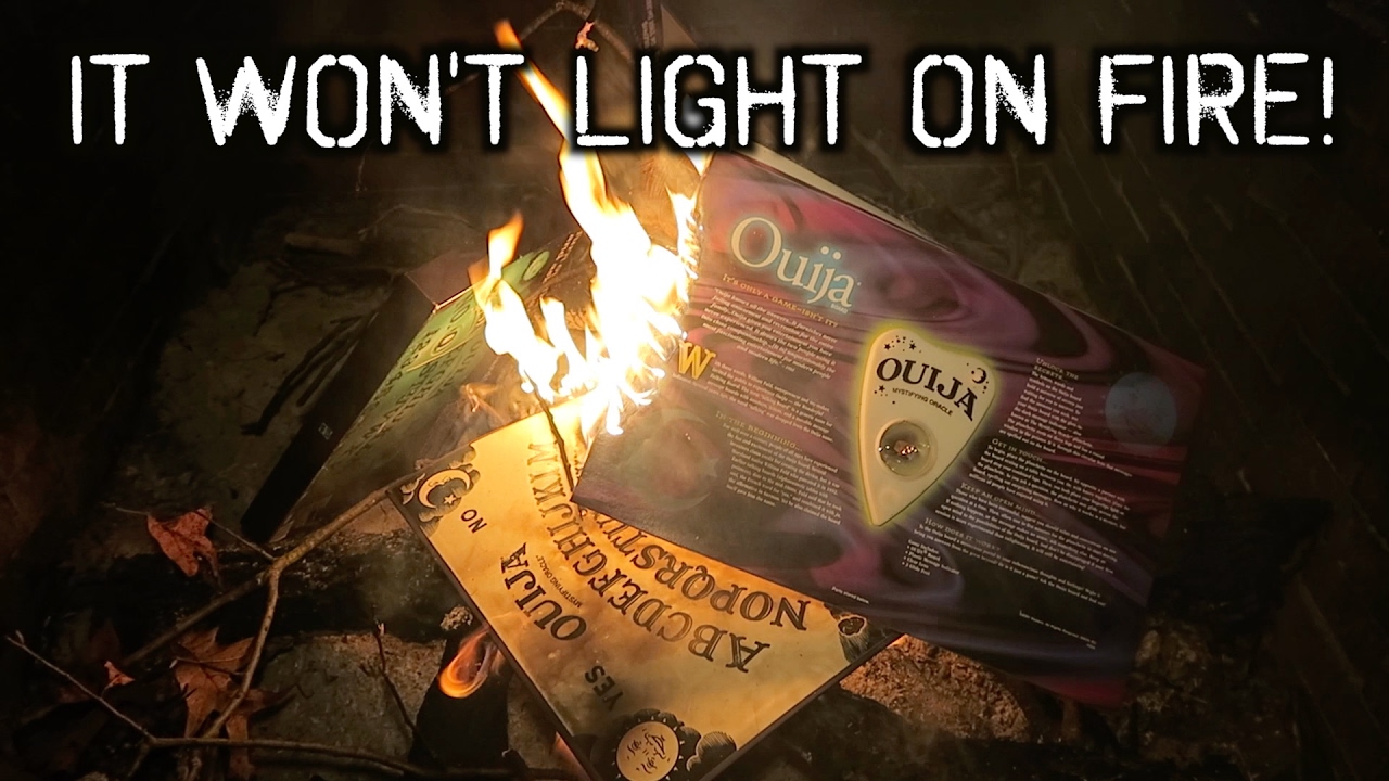 BURNING A HAUNTED OUIJA BOARD! (SCARY) 3AM CHALLENGE | OmarGoshTV
