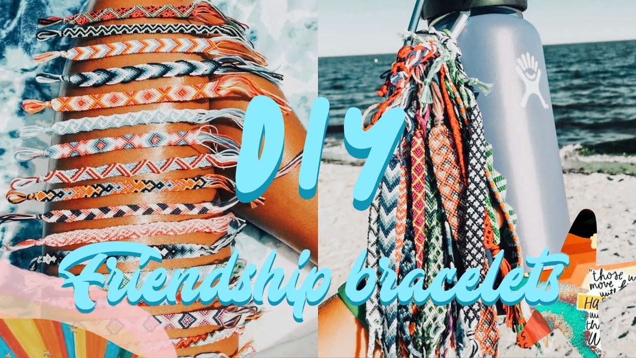 DIY basic friendship bracelets