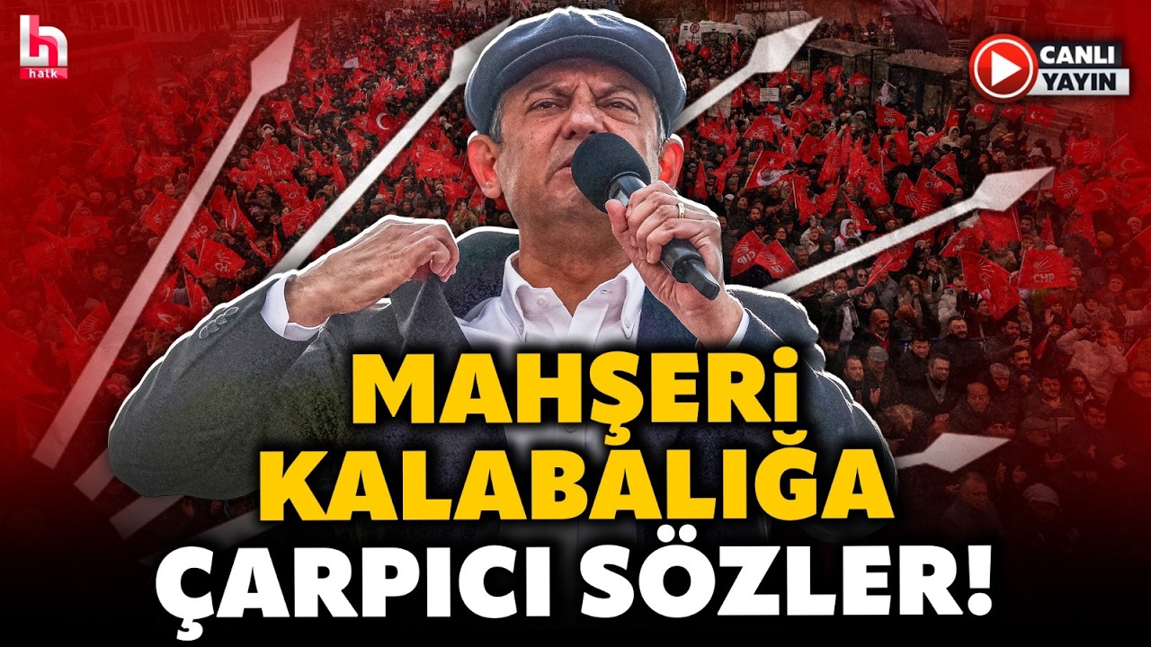 Özgür Özel'den Gündemi Sarsacak Açıklamalar! CHP'den Uşak'ta Devasa Miting! (14 Mart 2026)
