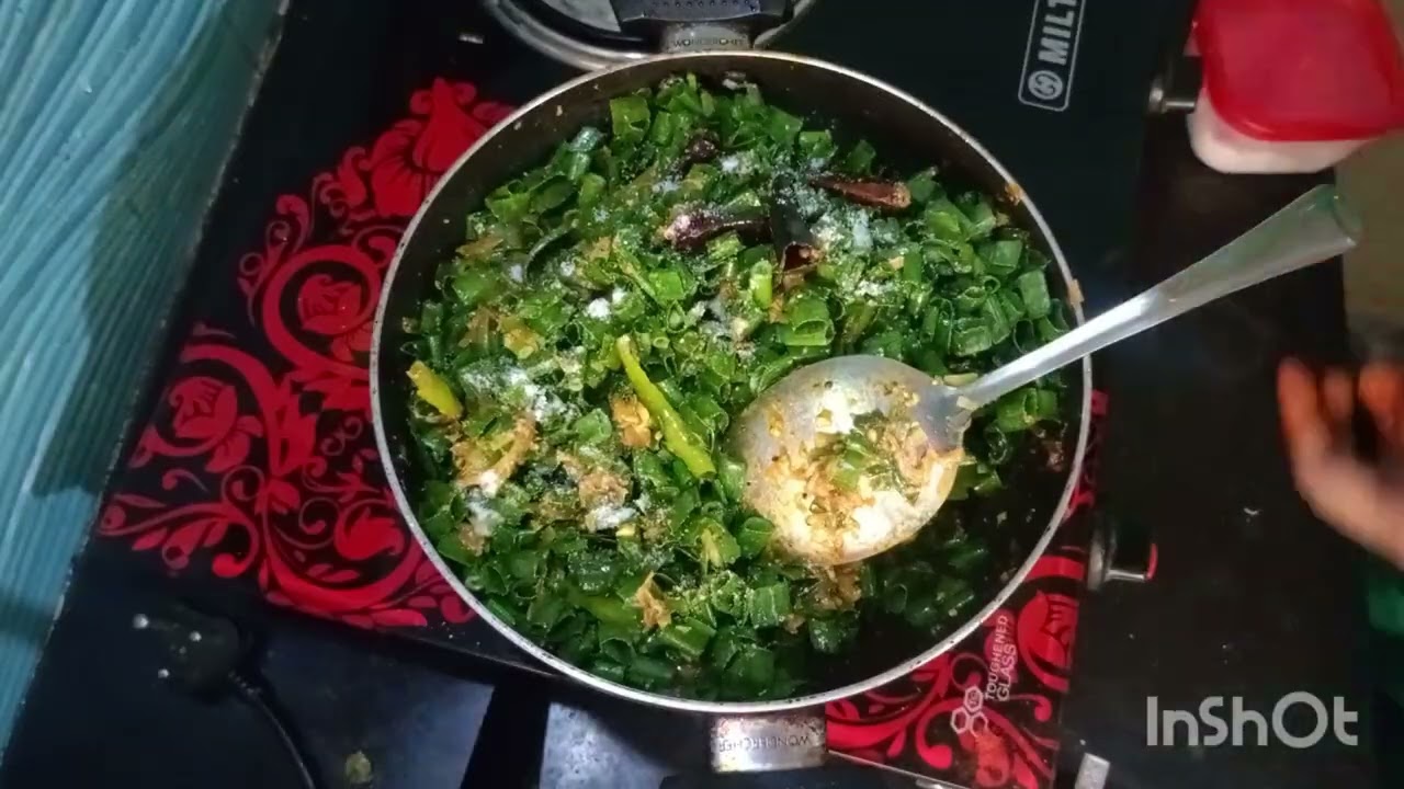 ##Spring onions curry # preparation 