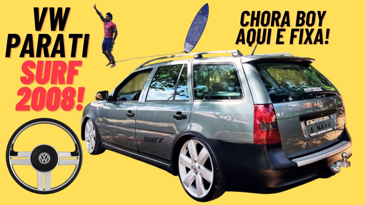 VW Parati Surf 1.6 2008 Rebaixada  por R$ 39.900. Vale a pena? Descubra nesse vídeo.