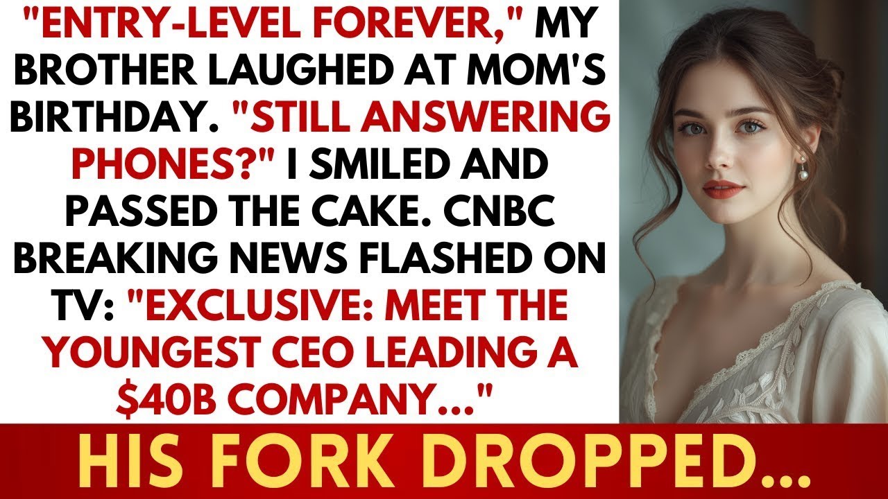 Brother Called Me 'Entry-Level Forever' - Until He Saw My Fortune 500 CEO Interview