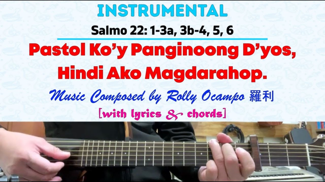 [INSTRUMENTAL Ver 1] March 15, 2026 Mass | Salmo 22: Pastol Ko'y Panginoong Diyos, Hindi Ako...