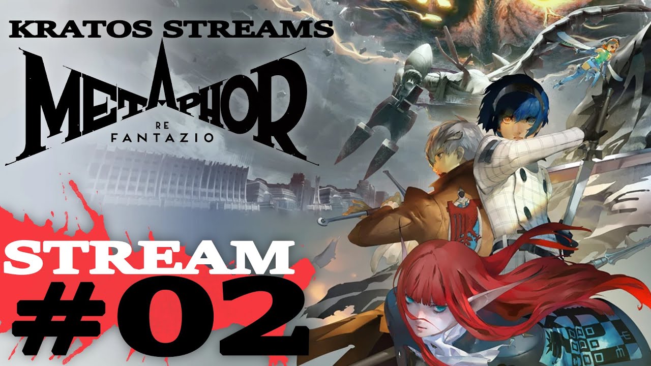 Metaphor: ReFantazio with Kratos and @Phoenix_Edgeworth  (Stream #2) (Phoenix T4)