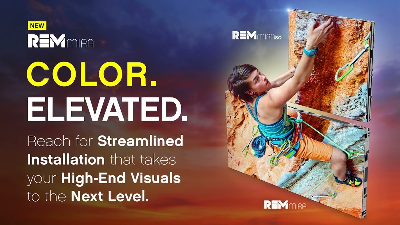 COLOR. ELEVATED. Introducing High-End Visuals from REM Mira & REM Mira SQ | CHAUVET Professional